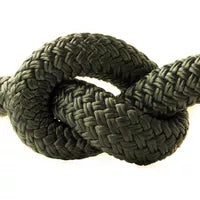 12mm Double Braid PPM Rope - Army Green