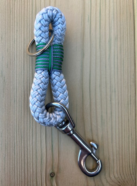 Marine Rope Keyring with Steel Trigger Hook