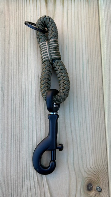 Marine Rope Keyring with Aluminium Trigger Hook