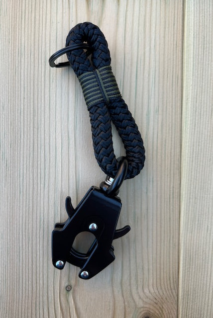 Marine Rope Keyring with Tactical Frog Hook