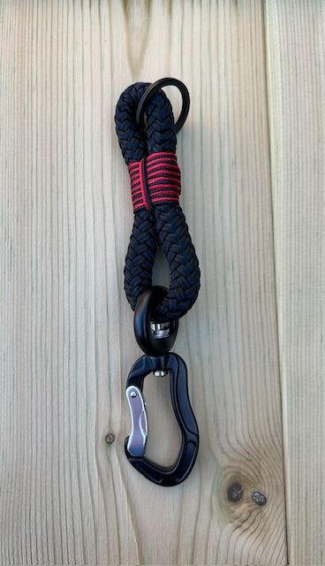 Marine Rope Keyring with Aluminium Carabiner