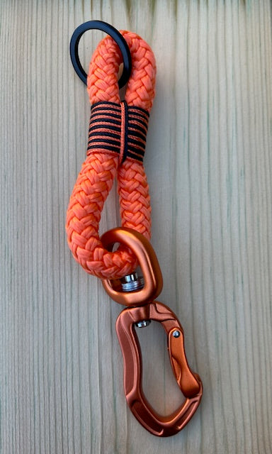 Marine Rope Keyring with Aluminium Carabiner