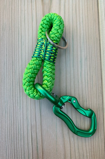 Marine Rope Keyring with Aluminium Carabiner