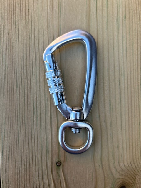 Self Locking Swivel Carabiner